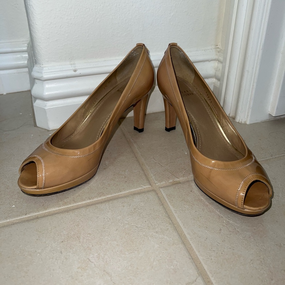 Stuart Weitzman Patent Leather Pumps